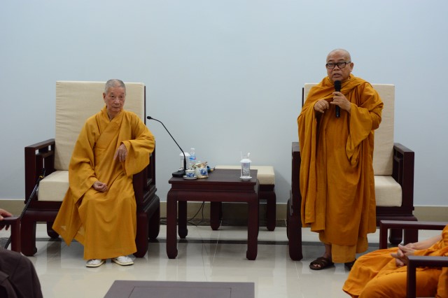 Tăng ni sinh tại học viện PGVN tại TP. HCM bắt đầu vào nề nếp sinh hoạt