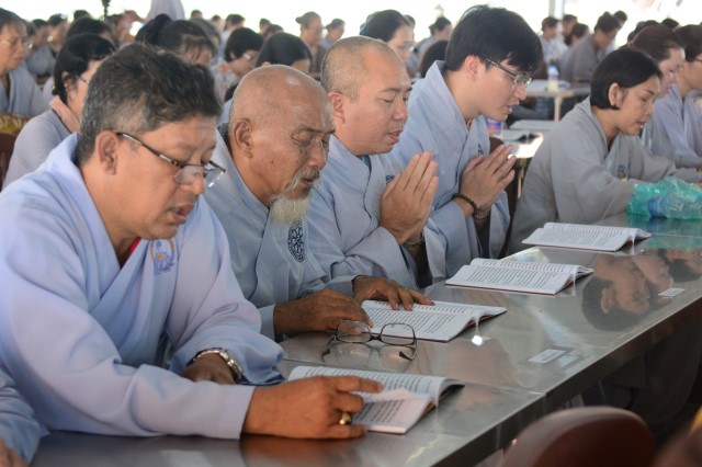 Khóa tu Ngày An Lạc thường kỳ tại Học viện Phật giáo tại TP.HCM