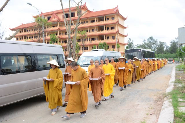 Khóa tu Ngày An Lạc thường kỳ tại Học viện Phật giáo tại TP.HCM