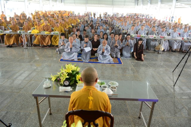 Khóa tu Ngày An Lạc thường kỳ tại Học viện Phật giáo tại TP.HCM