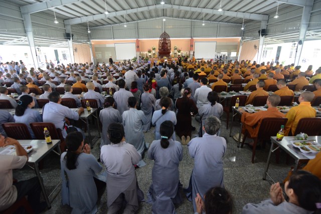 Khóa tu Ngày An Lạc thường kỳ tại Học viện Phật giáo tại TP.HCM