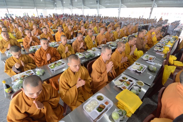Khóa tu Ngày An Lạc thường kỳ tại Học viện Phật giáo tại TP.HCM