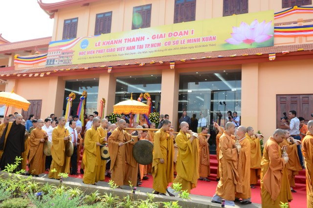 TP.HCM: Long trọng tổ chức lễ khánh thành giai đoạn 1 HVPGVN tại TP. HCM