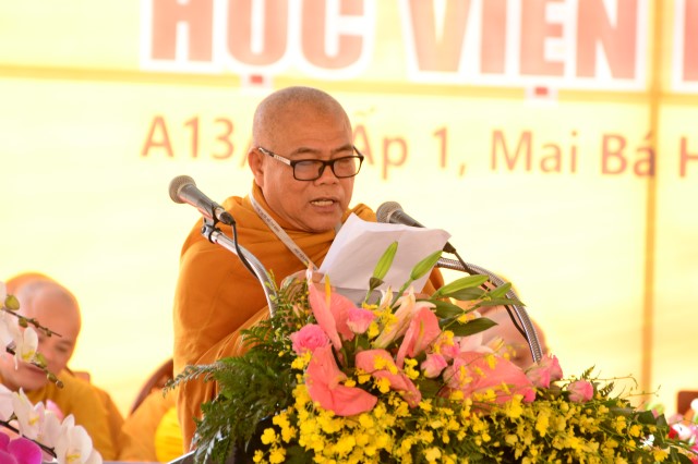 TP.HCM: Long trọng tổ chức lễ khánh thành giai đoạn 1 HVPGVN tại TP. HCM