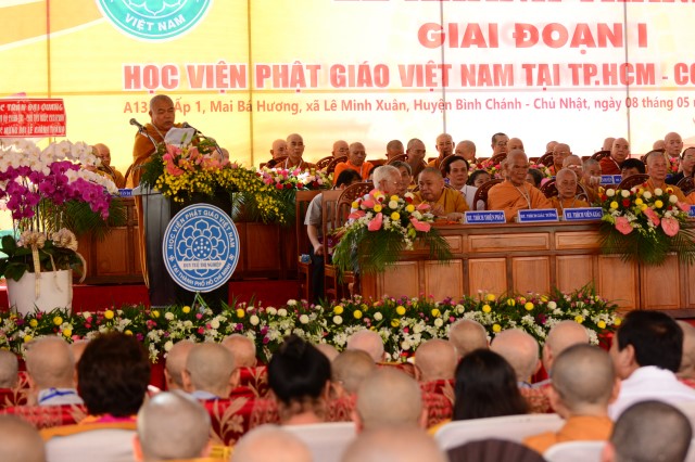 TP.HCM: Long trọng tổ chức lễ khánh thành giai đoạn 1 HVPGVN tại TP. HCM