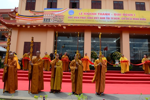 TP.HCM: Long trọng tổ chức lễ khánh thành giai đoạn 1 HVPGVN tại TP. HCM