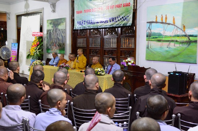 TP.HCM: Khai mạc triển lãm tranh, tượng, cổ vật Phật giáo chào mừng đại lễ Phật đản PL.2560-2016