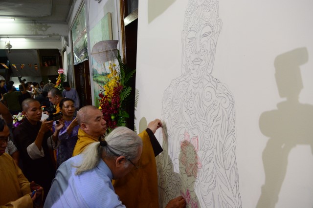 TP.HCM: Khai mạc triển lãm tranh, tượng, cổ vật Phật giáo chào mừng đại lễ Phật đản PL.2560-2016