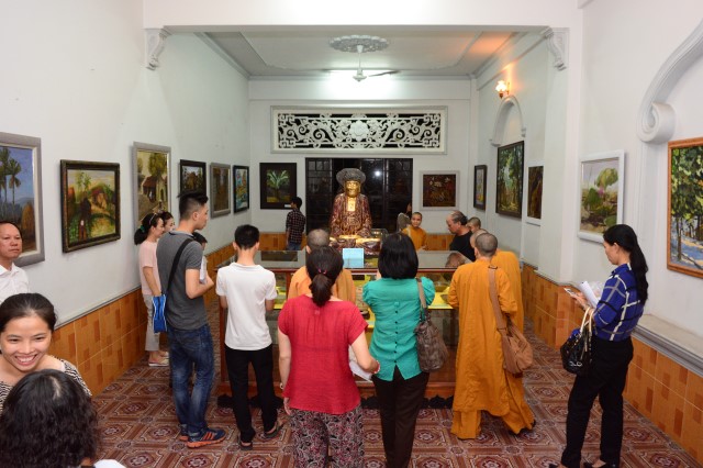 TP.HCM: Khai mạc triển lãm tranh, tượng, cổ vật Phật giáo chào mừng đại lễ Phật đản PL.2560-2016