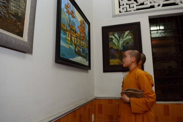 TP.HCM: Khai mạc triển lãm tranh, tượng, cổ vật Phật giáo chào mừng đại lễ Phật đản PL.2560-2016