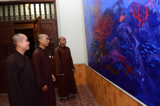 TP.HCM: Khai mạc triển lãm tranh, tượng, cổ vật Phật giáo chào mừng đại lễ Phật đản PL.2560-2016