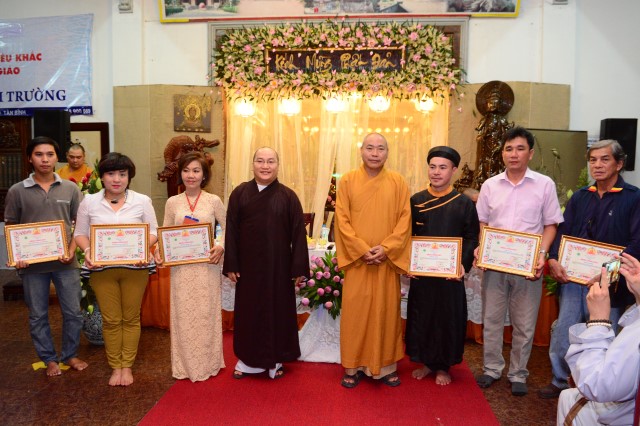 TP.HCM: Tưng bừng khai mạc triển lãm nghệ thuật Phật giáo “Mùa hoa sen nở”