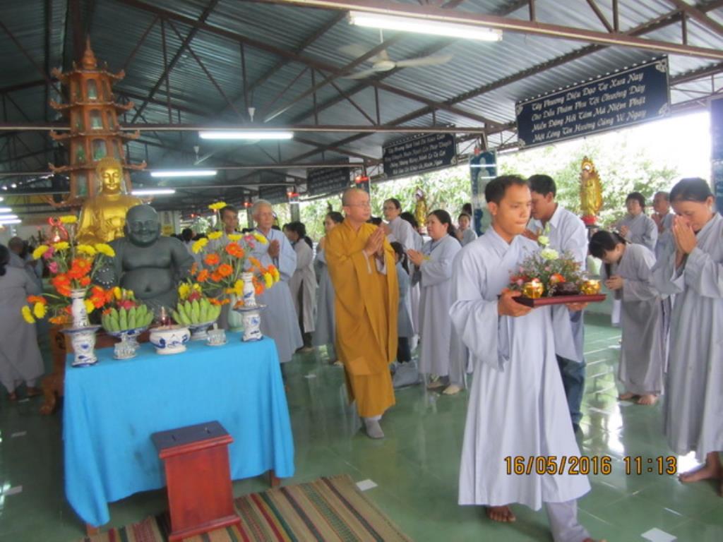 Thượng tọa Thích Quảng Thiện thuyết giảng tại chùa Linh Sơn Pháp Ấn