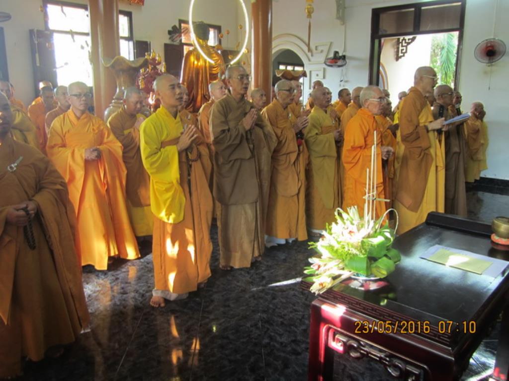 Phật giáo thị xã Ninh Hòa lễ thọ an cư năm Bính Thân