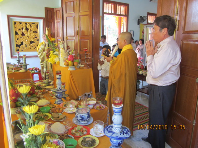 Khánh Hòa: Chùa Minh Châu tổ chức lễ hiệp kỵ