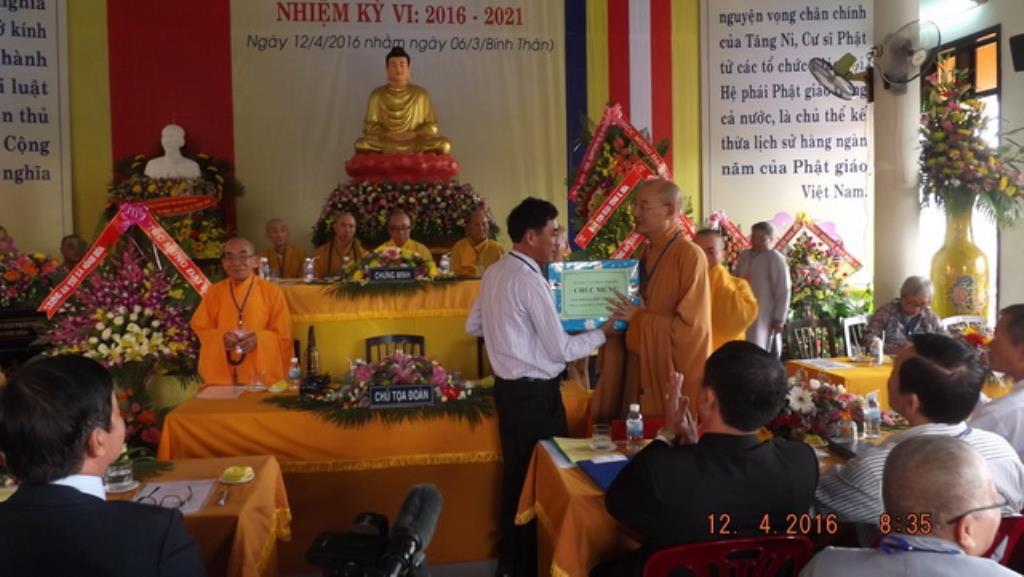 Phật giáo Ninh Hòa: Đại hội đại biểu nhiệm kỳ VI (2016-2021)