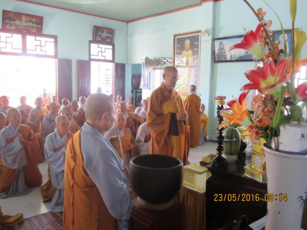 Phật giáo thị xã Ninh Hòa lễ thọ an cư năm Bính Thân