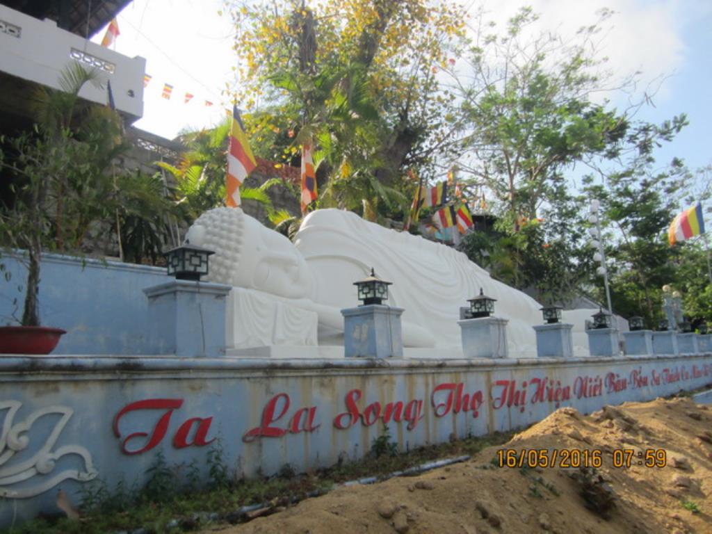 Thượng tọa Thích Quảng Thiện thuyết giảng tại chùa Linh Sơn Pháp Ấn