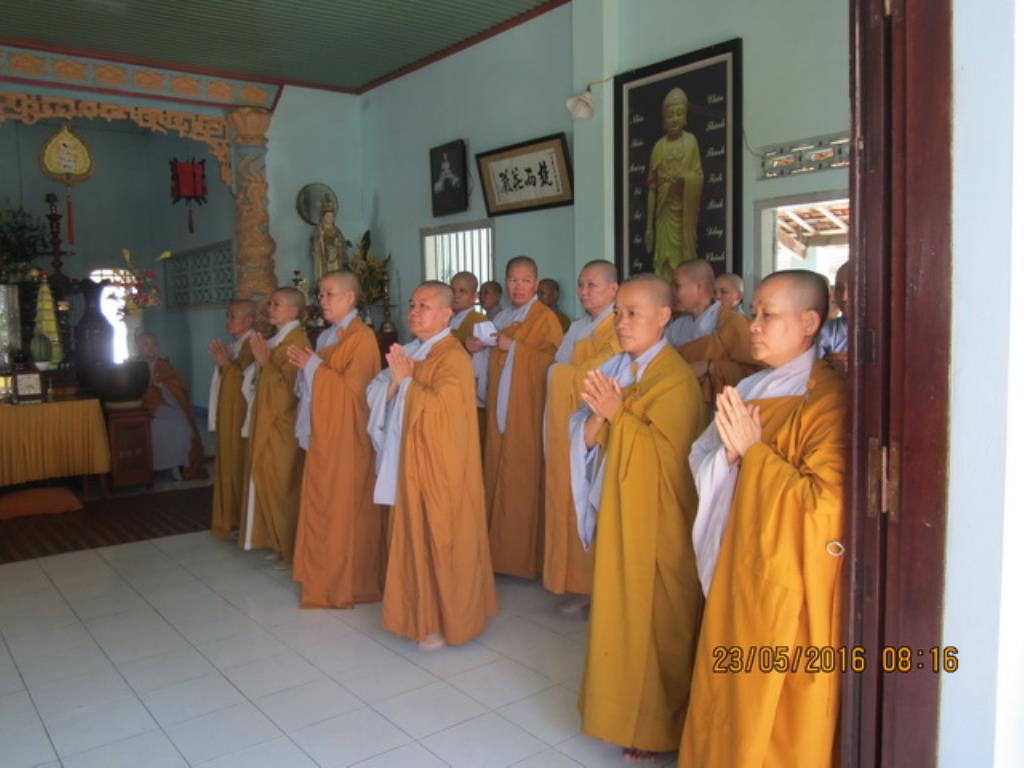 Phật giáo thị xã Ninh Hòa lễ thọ an cư năm Bính Thân