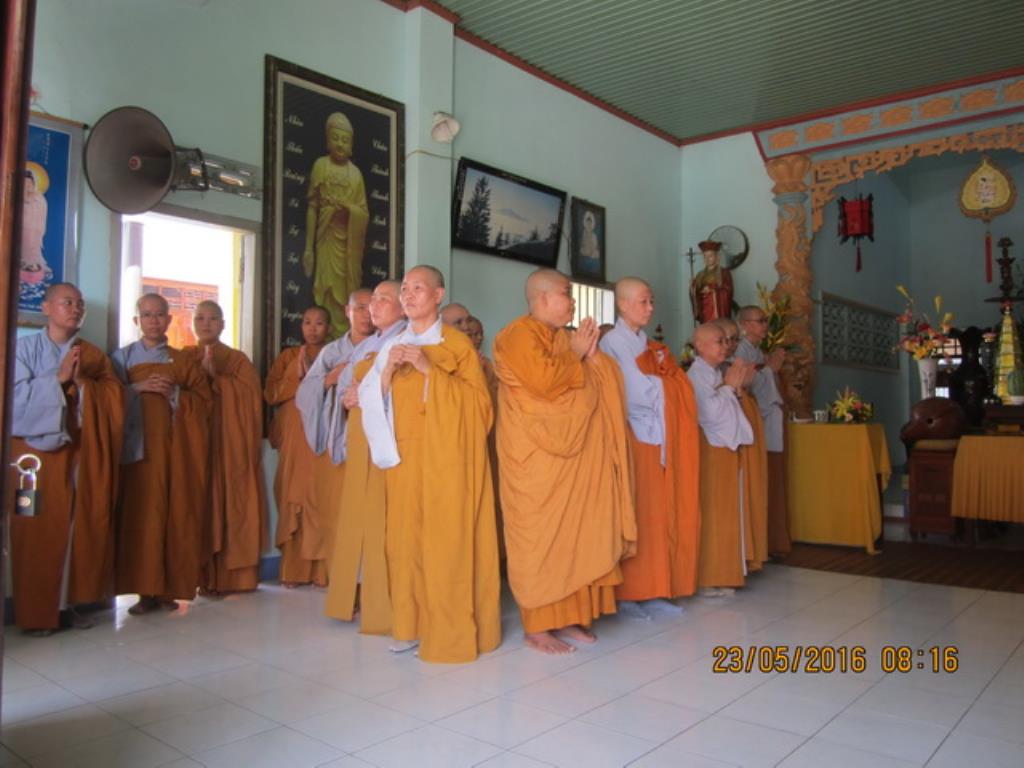 Phật giáo thị xã Ninh Hòa lễ thọ an cư năm Bính Thân