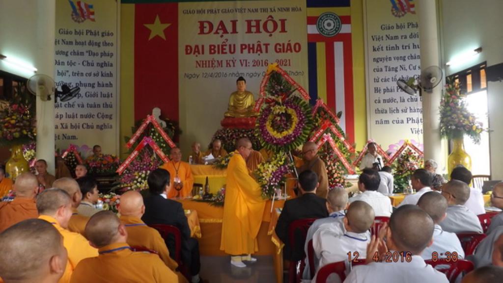 Phật giáo Ninh Hòa: Đại hội đại biểu nhiệm kỳ VI (2016-2021)