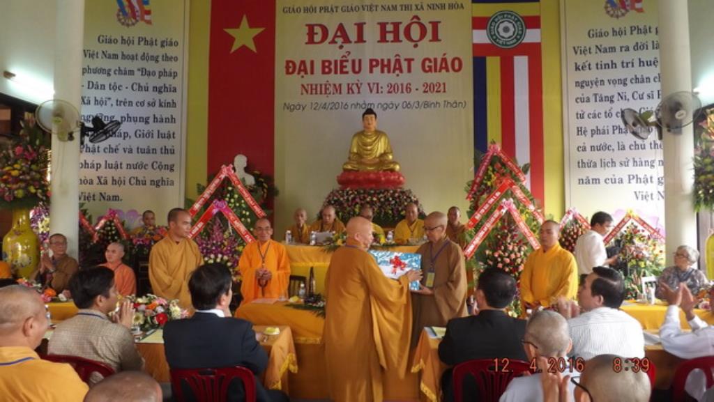 Phật giáo Ninh Hòa: Đại hội đại biểu nhiệm kỳ VI (2016-2021)