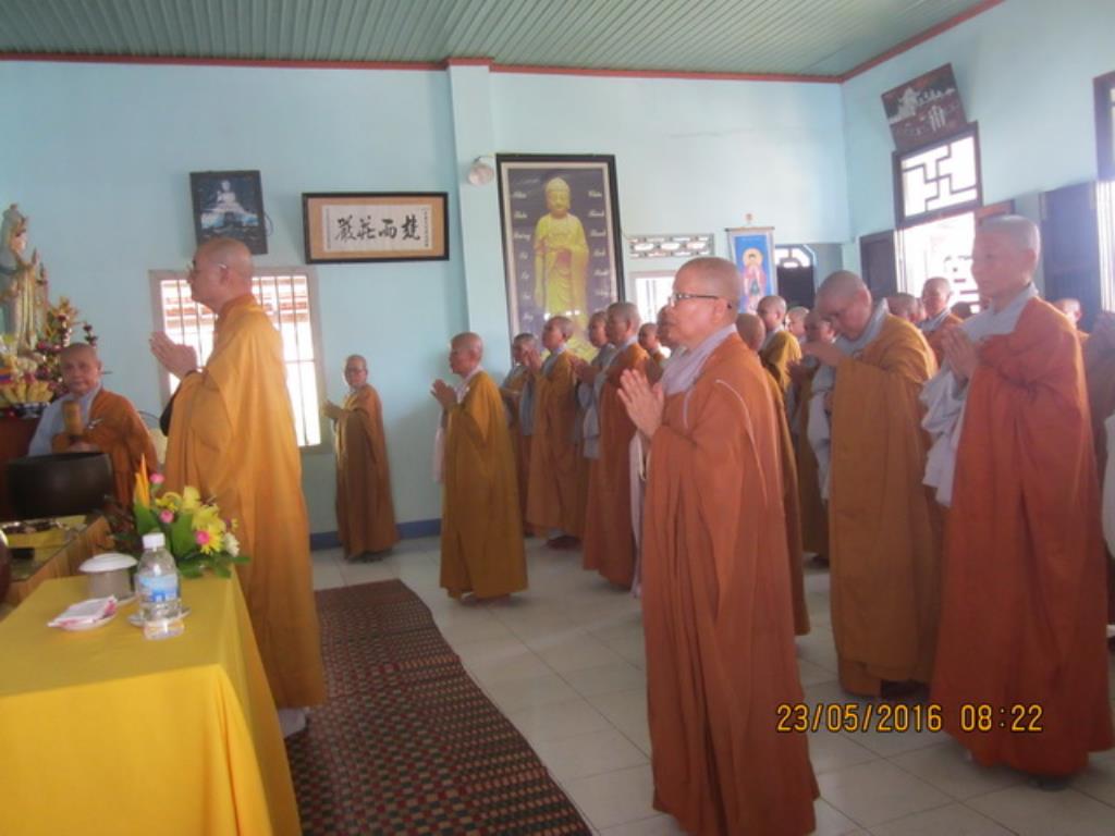 Phật giáo thị xã Ninh Hòa lễ thọ an cư năm Bính Thân