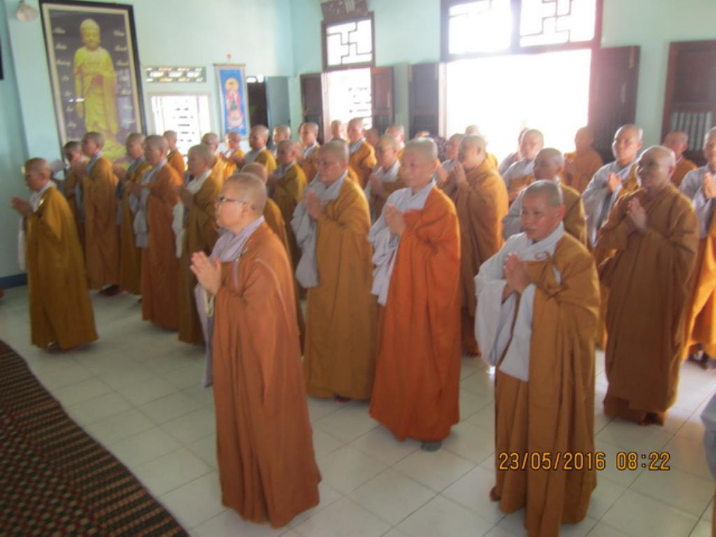Phật giáo thị xã Ninh Hòa lễ thọ an cư năm Bính Thân