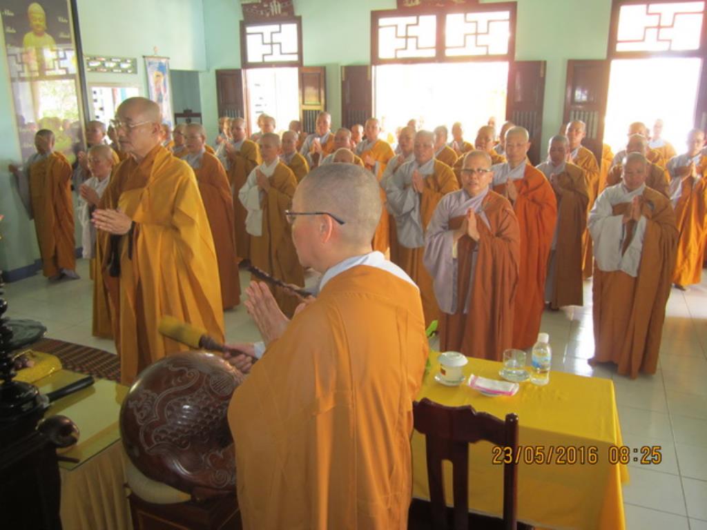 Phật giáo thị xã Ninh Hòa lễ thọ an cư năm Bính Thân