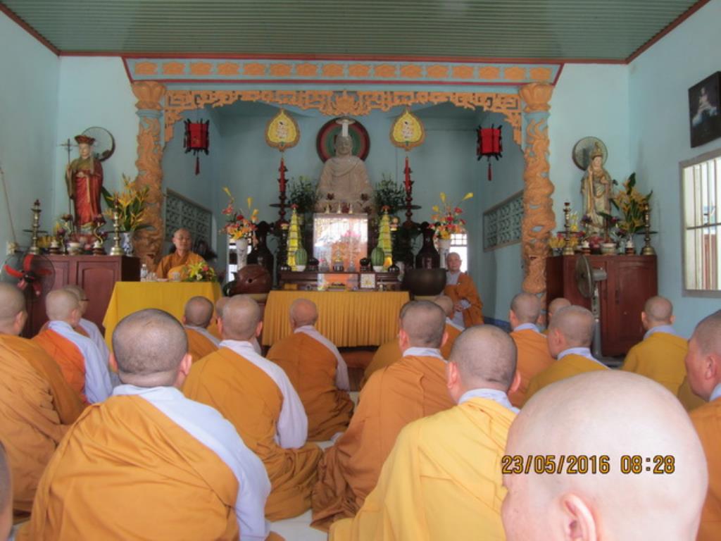Phật giáo thị xã Ninh Hòa lễ thọ an cư năm Bính Thân