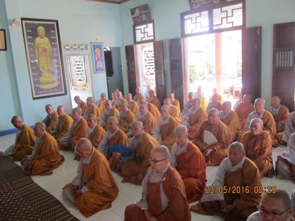 Phật giáo thị xã Ninh Hòa lễ thọ an cư năm Bính Thân