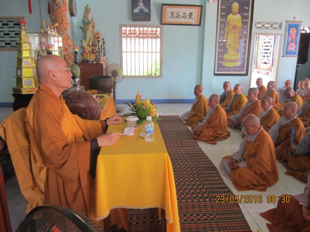 Phật giáo thị xã Ninh Hòa lễ thọ an cư năm Bính Thân