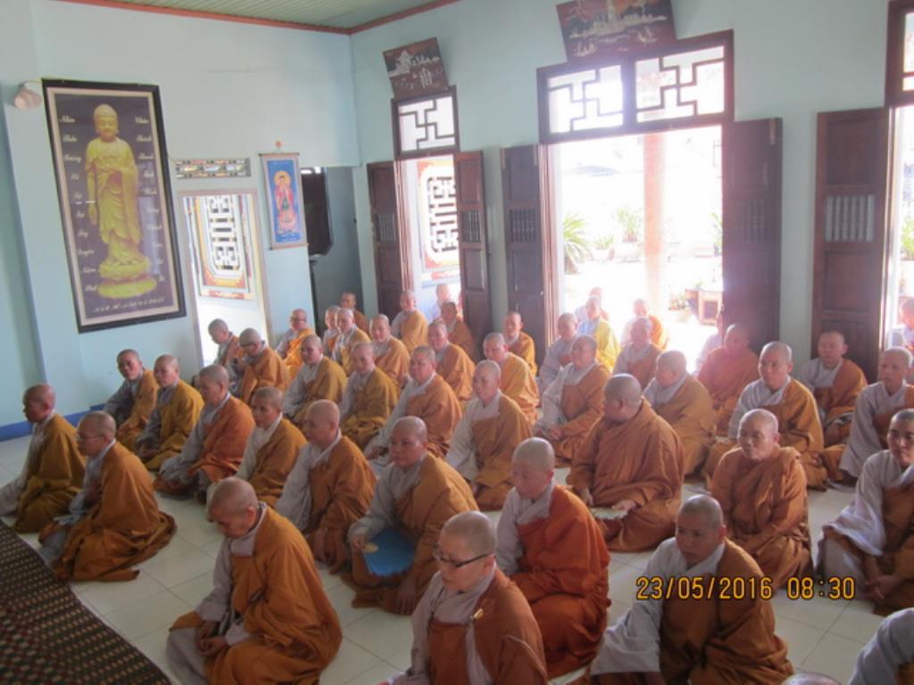 Phật giáo thị xã Ninh Hòa lễ thọ an cư năm Bính Thân