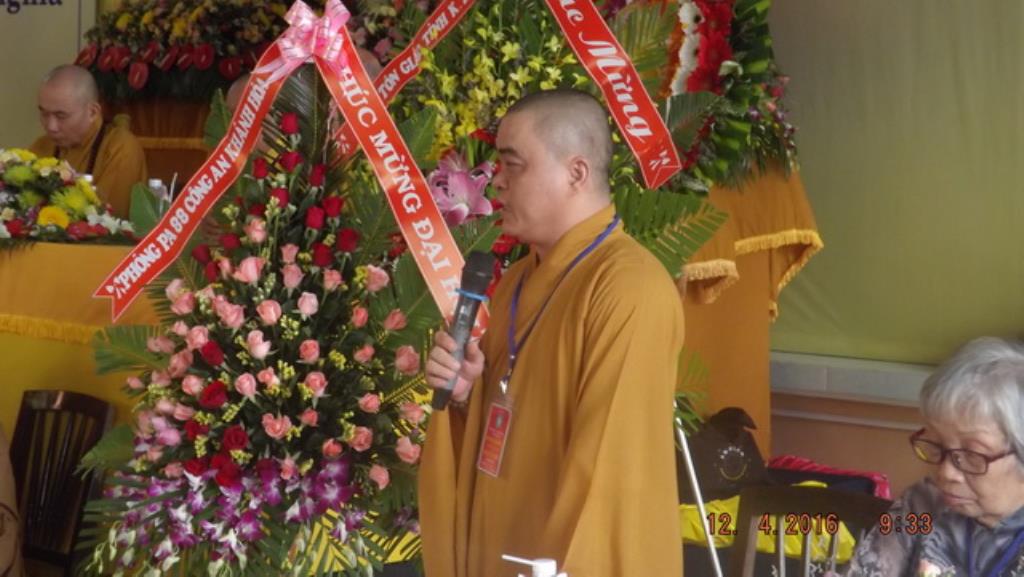 Phật giáo Ninh Hòa: Đại hội đại biểu nhiệm kỳ VI (2016-2021)