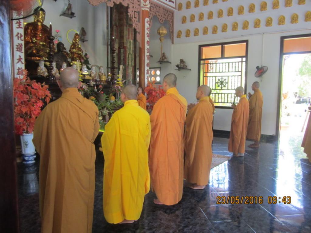 Phật giáo thị xã Ninh Hòa lễ thọ an cư năm Bính Thân