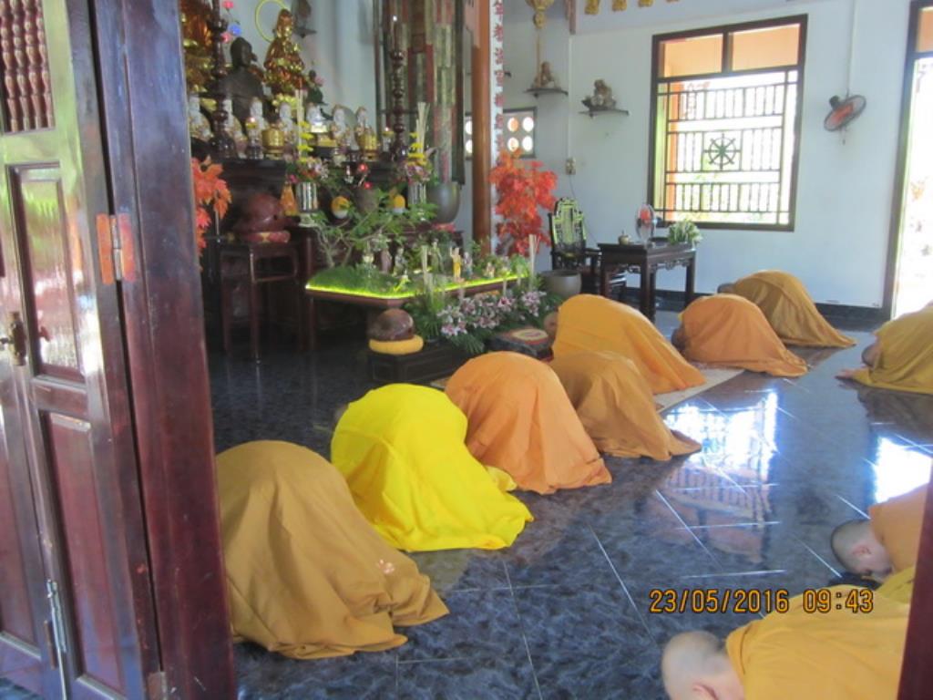 Phật giáo thị xã Ninh Hòa lễ thọ an cư năm Bính Thân