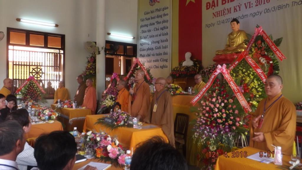 Phật giáo Ninh Hòa: Đại hội đại biểu nhiệm kỳ VI (2016-2021)