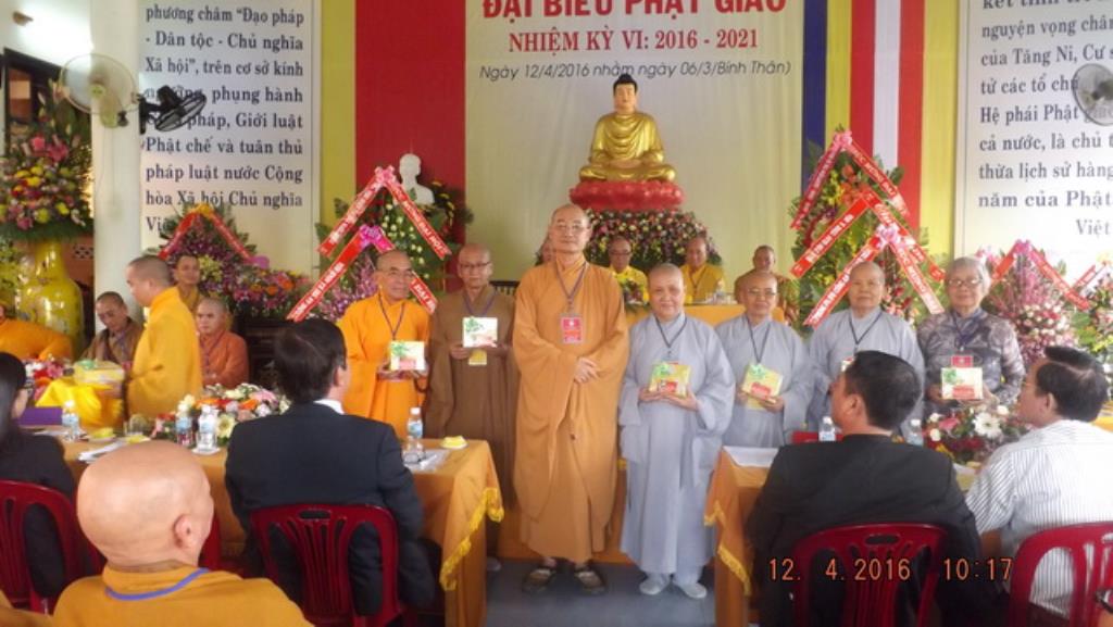 Phật giáo Ninh Hòa: Đại hội đại biểu nhiệm kỳ VI (2016-2021)