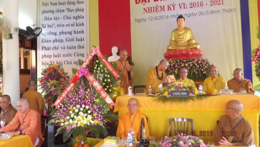 Phật giáo Ninh Hòa: Đại hội đại biểu nhiệm kỳ VI (2016-2021)