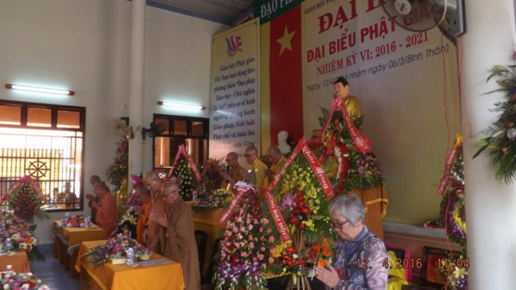 Phật giáo Ninh Hòa: Đại hội đại biểu nhiệm kỳ VI (2016-2021)