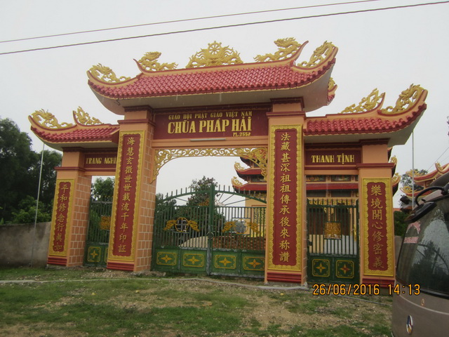 Phật tử thiện nguyện thị xã Ninh Hòa hành hương cúng dường An cư kiết hạ.