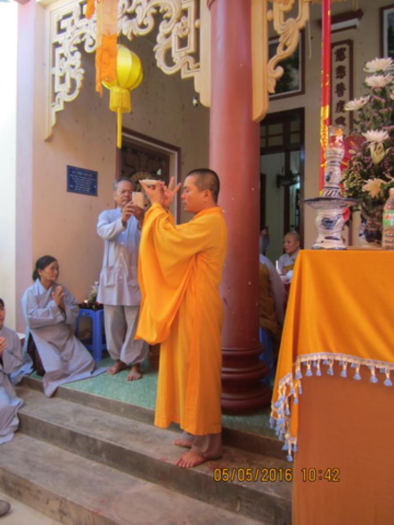 Chùa Linh Quang tổ chức cầu siêu bạt độ