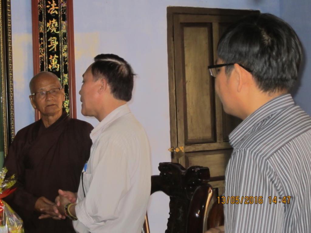 Lãnh đạo chính quyền tỉnh Khánh Hòa thăm Phật giáo thị xã Ninh Hòa