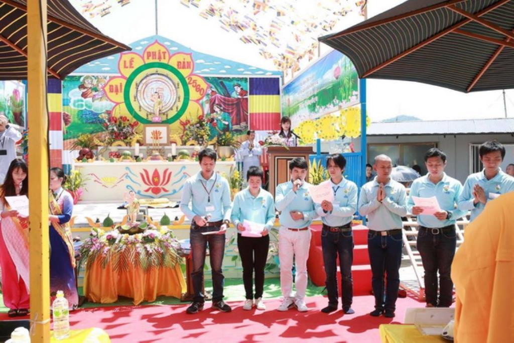 Nhật Bản: Chùa Đại Nam Himejishi Shigocho Sakammoto tổ chức Đại lễ Phật đản PL.2560