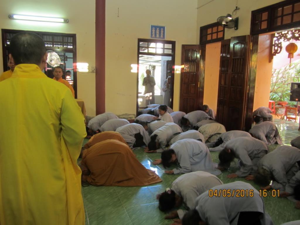 Chùa Linh Quang tổ chức cầu siêu bạt độ