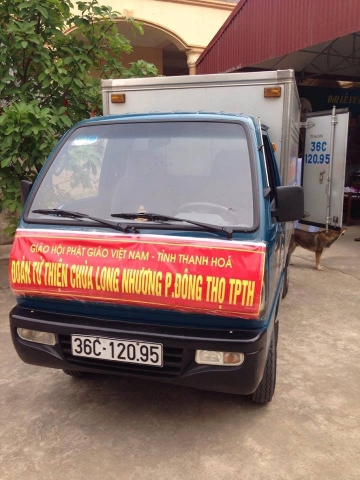 Thanh Hóa: Chùa Long Nhương tặng quà tại bệnh viện ung bướu tỉnh