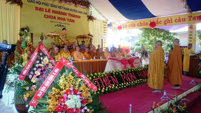 Khánh Hòa: Lễ Khánh thành chùa Hòa Tân (Cam Lâm)