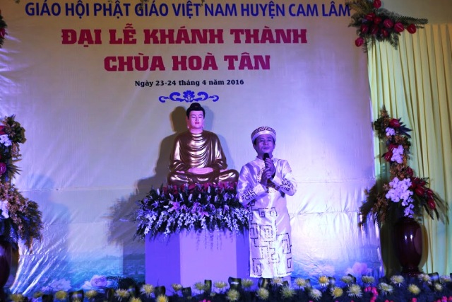 Khánh Hòa: Lễ Khánh thành chùa Hòa Tân (Cam Lâm)