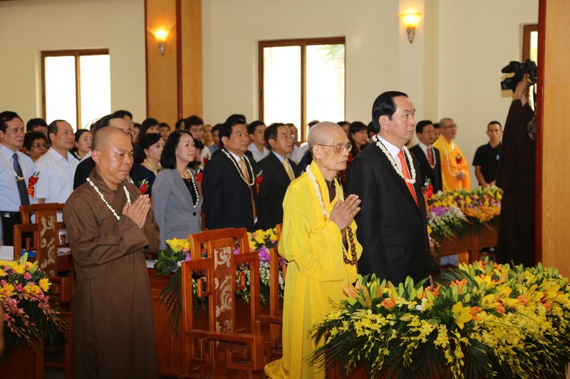 Chủ tịch nước dự Đại lễ Phật đản do TƯ GHPGVN tổ chức