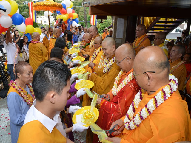 Đại lễ Lạc Thành Ngôi chánh điện - Thiền viện Chân Không,Hawaii - Hoa Kỳ